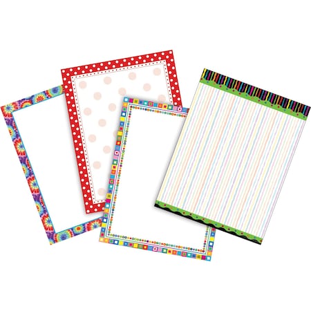 Barker Creek In the Groove Computer Paper (4 designs), 200 sheets/Package 751